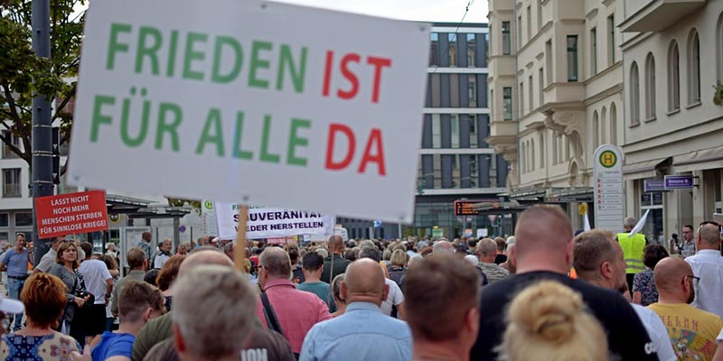 Montagsdemo am 5.9.2022